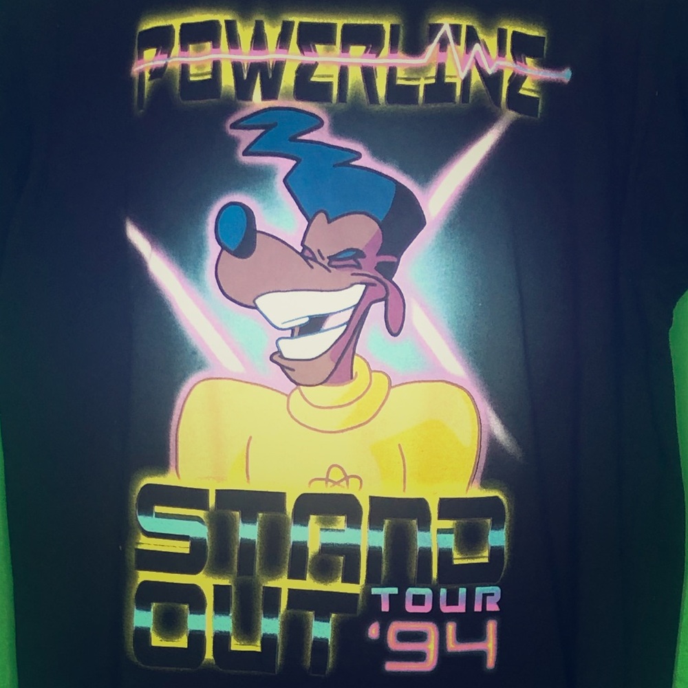 Power line Tour Disney Goofy movie Tee
